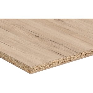 Küchenrückwand Eiche, zweiseitig, als Meterware erhältlich.