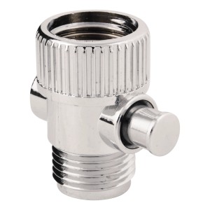 aquaSu Wasserstopp Somari, 1/2 Zoll, Chrom, für Armaturen. Zubehör zur Reduzierung des Wasserverbrauchs.