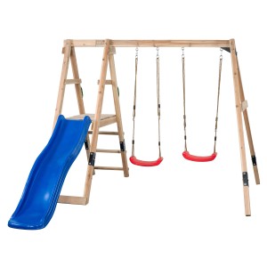 Swing King Schaukel Ava 185 cm x 235 cm x 274 cm Blau FSC®