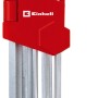 Einhell Sechskant-Stiftschlüssel-Satz, 9-teilig, mit Kugelkopf, im roten Halter.