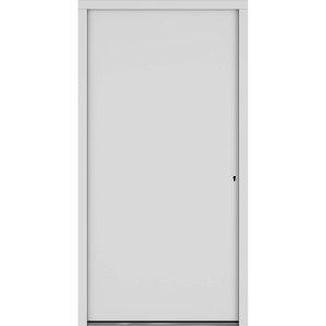 Roro Haustür OAE 1201 Aluverbund Weiß 110 cm x 210 cm DIN R