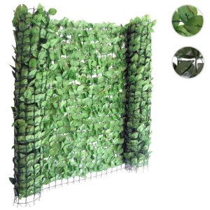 Balkonsichtschutz in Buche Optik, 500x100cm, für Balkon & Garten