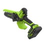 Greenworks Akku-Kettensäge CS1522GA2 Set, 15 cm Schwert, 24 V, mit Akku und Ladegerät.