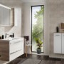 Fackelmann Bad-Hängeschrank Luxor Steinesche, 20 cm breit, im Badezimmer-Set.