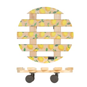 Wagner Multi Roller GH0640 Ø 300 mm Tragkraft 100 kg Zitrone FSC®