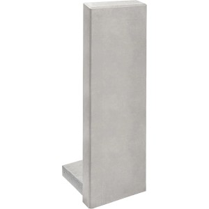 Premac L-Stein bewehrt, 130x50x70 cm, grau. Ideal für Mauersysteme und Einfassungen.