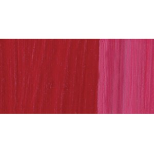 Farbmuster der Lukas Cryl Studio Premium-Acrylfarbe Kadmiumrot Dunkel.