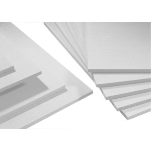 Knauf Vidifloor Gipsfaserplatten, 12,5 mm stark, für den Boden im Innenbereich.