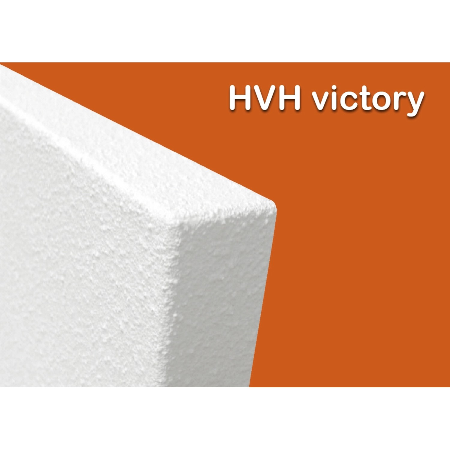 Detailansicht des weißen Infrarot-Heizpaneels HVH 900L Victory mit Quarzsandbeschichtung.