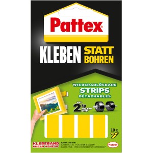 Pattex Klebestrips Kleben statt Bohren 10 Stück