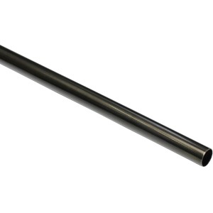 Gardinia Gardinenstange Chicago, Ø 20 mm, Titan, 200 cm. Metallstange für Gardinen.