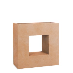 Pflanzwerk Hochbeet Pflanzkübel Vista Premium Frostbeständig 66 cm Terrakotta