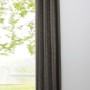 Mydeco Schlaufenschal Balance in Taupe, 135x245 cm, blickdichter Fenstervorhang.