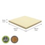 Wagner Softfilz-Pad EH1201 Creme 100 mm x 100 mm x 6 mm_4