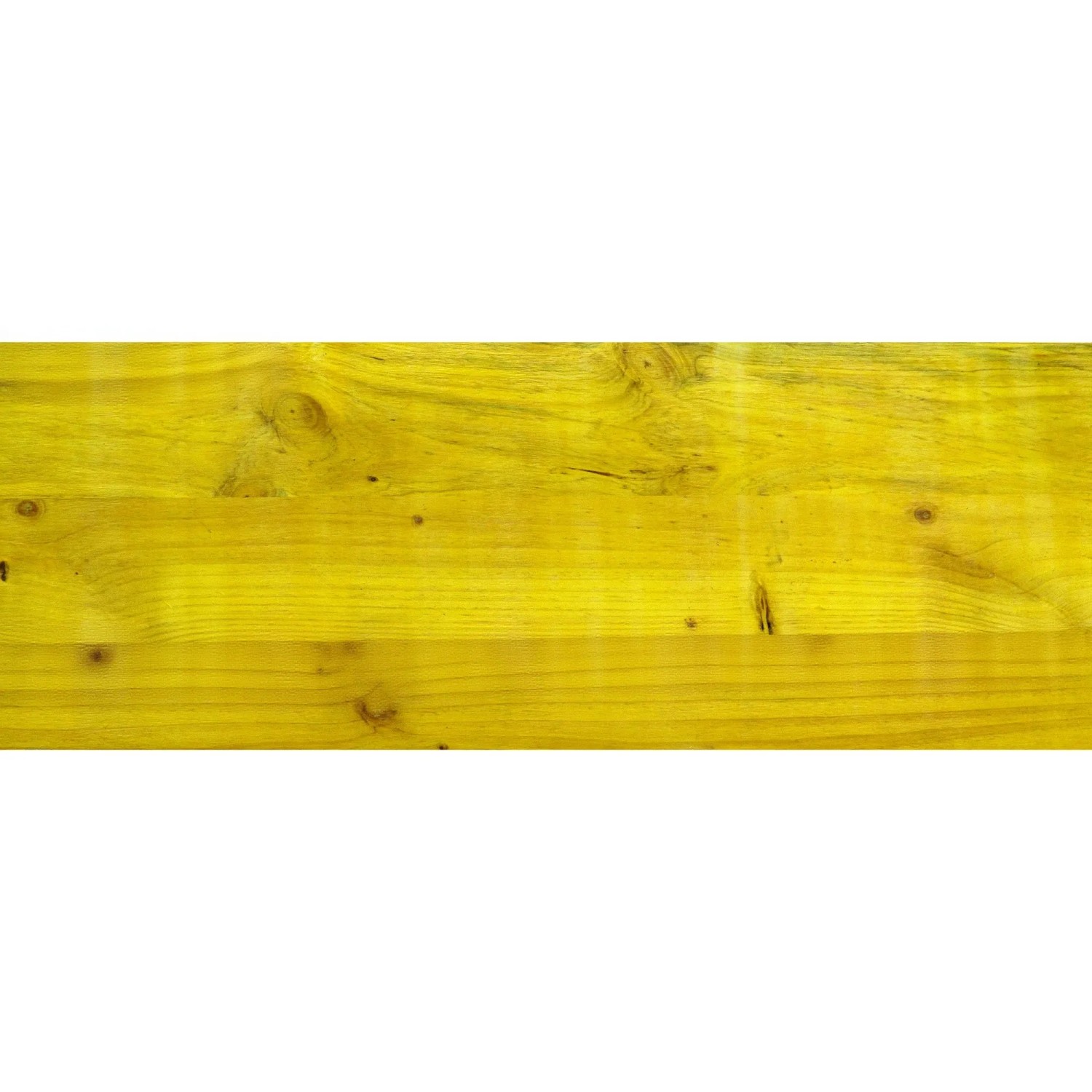 Gelbe 3-Schicht Schaltafel, 2000x500x27 mm, für den Einsatz im Bauwesen.