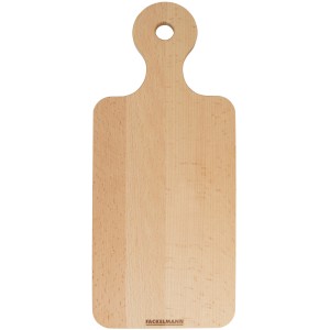Fackelmann Holzbrett Fair, 15x35 cm, Küchenhelfer mit Griffloch.