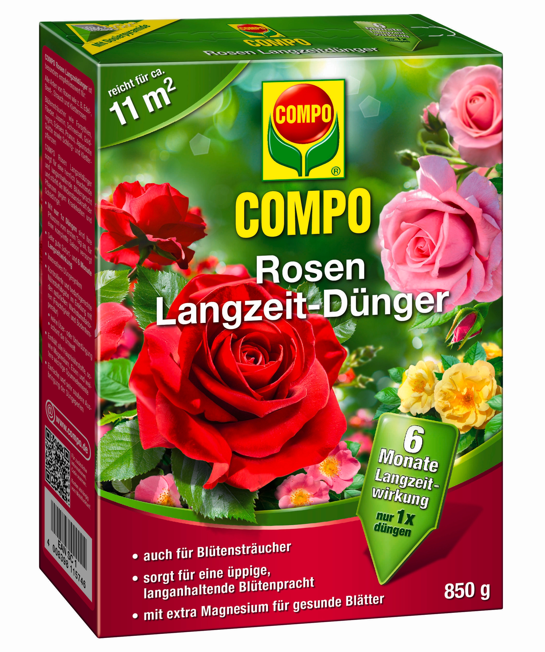 Compo Rosen LangzeitDünger 850 g kaufen bei OBI