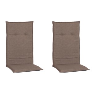 Beo Hochlehner-Sitzkissen MM16 Karo Taupe 2-er Set