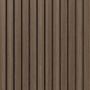 Denpanels Akustikpaneel in Walnussoptik, 240x60 cm, zur Schallabsorption in Innenräumen.