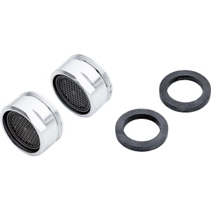 Mischdüse M24 Verchromt 2 Stück