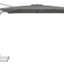 Suncomfort by Glatz Ampelschirm, 300 cm, Stone Grey, mit Dreh- und Neigungsfunktion.