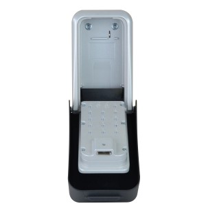 Offener Master Lock Schlüsseltresor 5426EURD zur Wandmontage, schwarz-grau.
