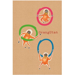 Komar Wandbild ABC Animal O 30 x 40 cm