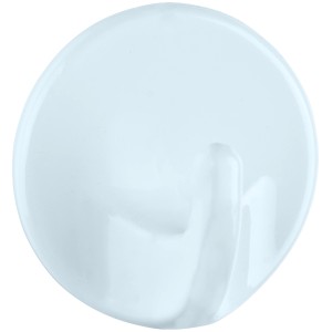 Wenko Rundhaken, 3er Set, Weiß, aus Kunststoff für Bad und Haushalt.