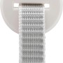 Weiße Schellenberg Rollladen Gurtführung Standard Mini/Maxi, 25mm rund, mit Gurtband.
