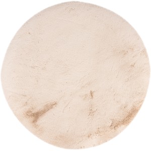 Lalee Teppich Heaven Rund Ø 120 cm Beige