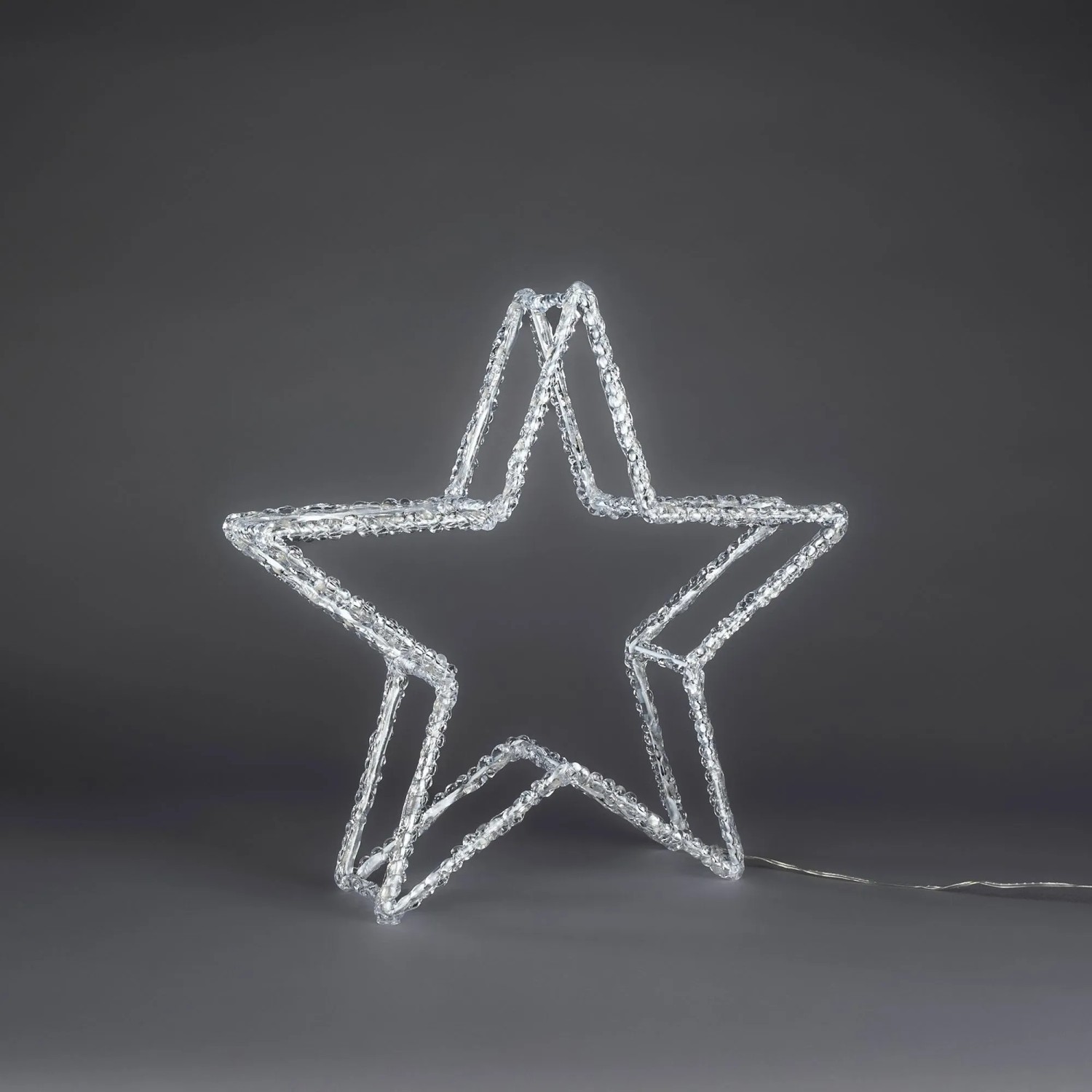 Konstsmide Weihnachtssterne Acryl Doppelt mit 102 Warmweißen LEDs für Außen kaufen bei OBI