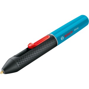 Bosch Gluey Heißklebestift in Lagoon Blue: Kabelloser Klebestift für Bastelprojekte.