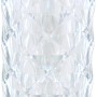 Globo LED-Tischleuchte Kristall, ø 9 cm, 21 cm hoch. Dekorative Außenleuchte mit Kristalleffekt.