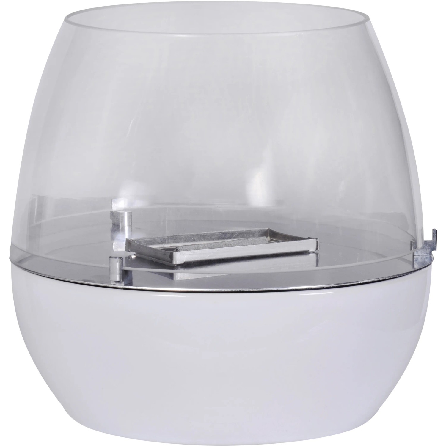 Tenderflame TR100/W Lilly Tischfeuer - Weiß, 9h Brenndauer, Geruchslos