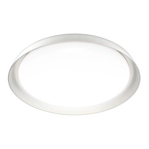 Weiße, runde Ledvance Sun@Home LED Deckenleuchte Orbis Plate Smart+ (Ø 43cm) für Wand und Decke.