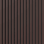 Akustikpaneel Lino Burgundy, MDF schwarz, Filz schwarz, 60x120cm, 2er-Set.