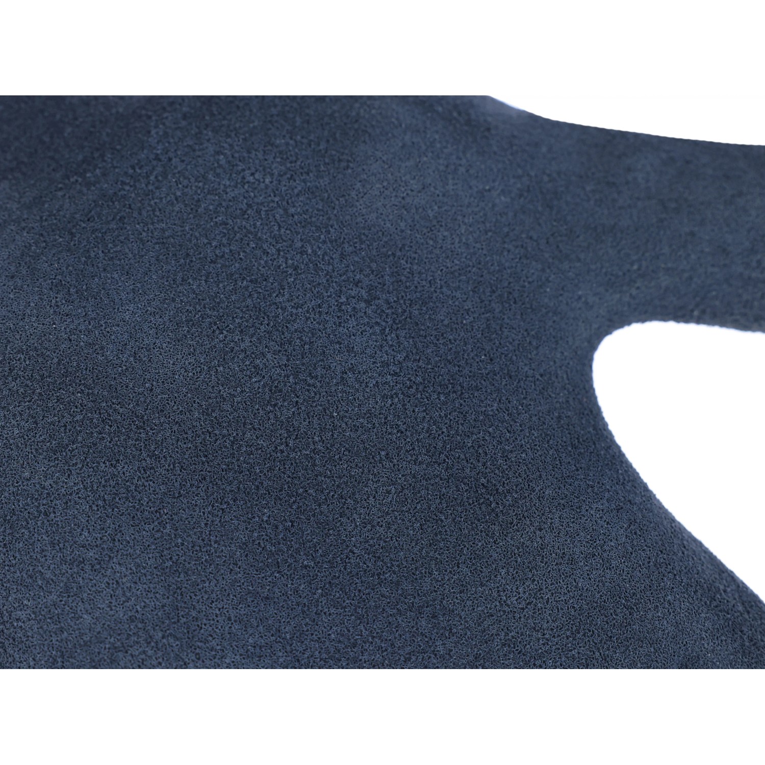 Detailaufnahme: Blaue LUX Arbeitshandschuhe Super Grip Gr. 8 mit Nitril-Beschichtung.