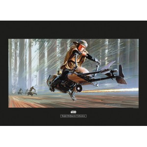 Komar Wandbild Star Wars Speeder 70 x 50 cm
