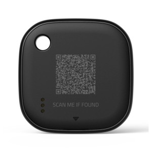 Eufy SmartTrack Link Schlüsselfinder, 2er-Pack, kompatibel mit Apple ''Wo Ist?'', schwarz.