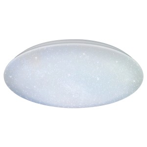Trio LED-Deckenleuchte Nagano mit Sternenhimmel Ø 79 cm Weiß
