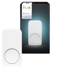 Philips Hue Indoor Sirene Secure in Weiß, smarte Alarmanlage für Innenräume.