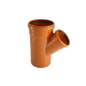 Marley Kanalgrundrohr-Einfachabzweig 45 Grad DN 160/110