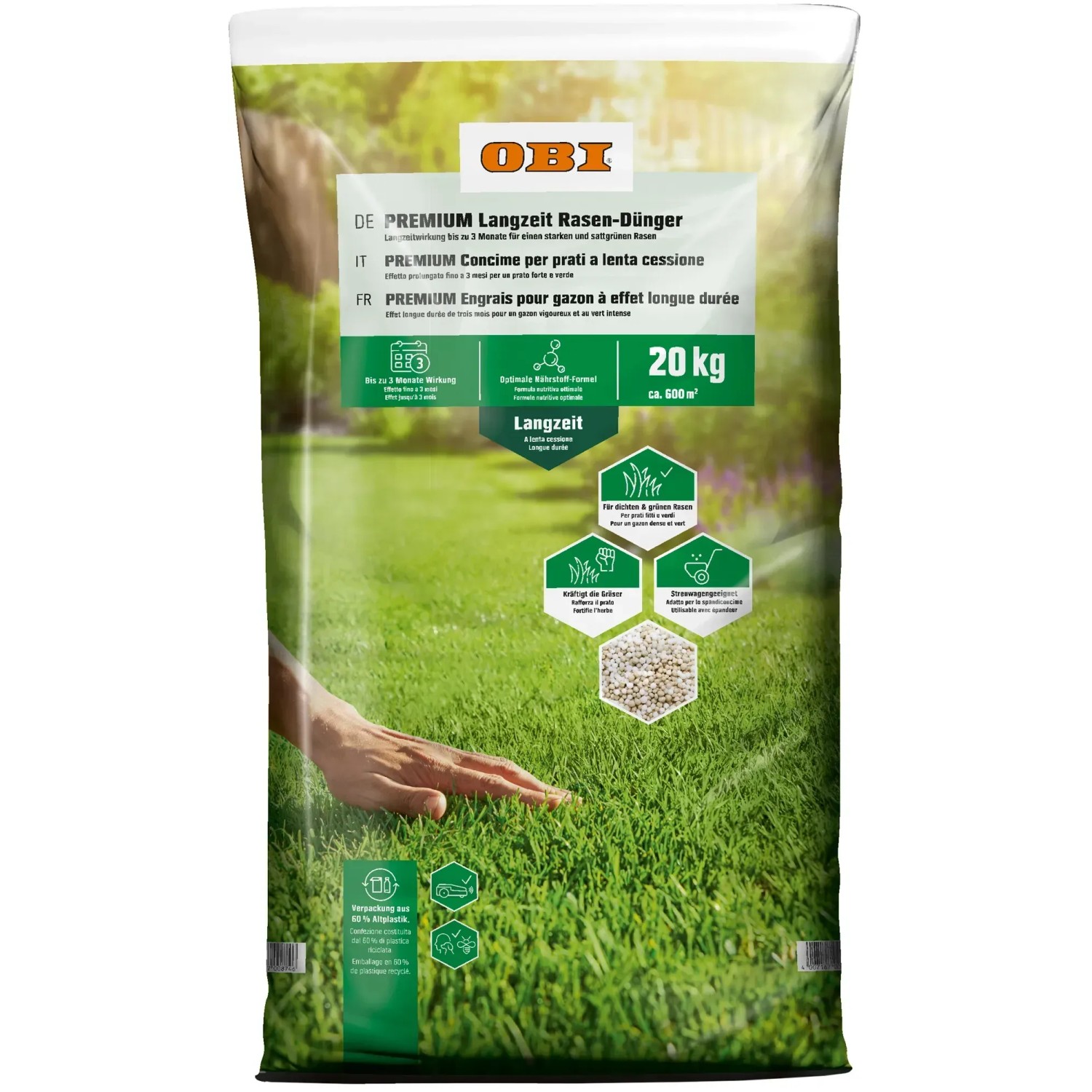 OBI Premium Langzeit-Rasendnger 20 kg kaufen bei OBI