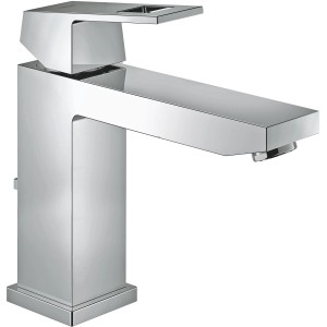 Grohe Eurocube Waschtischarmatur M-Size in Chrom für moderne Badezimmer.