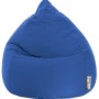 Blauer Sitting Point Sitzsack Easy, 220 l. Bequemer Sessel für Jugend und Erwachsene.