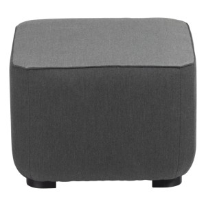 Kettler Hocker Ego Universal, grau, 60x60 cm, für Lounge-Gartenmöbel.