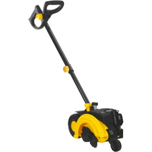 Texas Benzin-Kantenschneider EC2600: Gartenhandgerät mit gelb-schwarzem Design und Teleskophöhenverstellung.