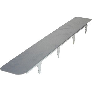 Bellissa Rasenkante Mähroboter, 2er Set, verzinkt, 80 cm lang, für saubere Rasenbegrenzung.