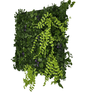 Jangal Wandpaneel Modular Wall Feral Green Mixed Flora 52 cm x 52 cm Grün