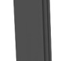 GroJa Alu-Stecksystem Pfostenabdeckleiste, 190 cm, Anthrazitgrau, Zubehör für Zaunbau.